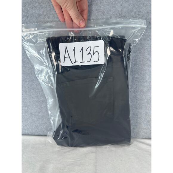 J Brand Women's sz 28 Coated Black Mid-Rise Skinny Jean RN117965 Y2K Embroidered - Picture 12 of 12